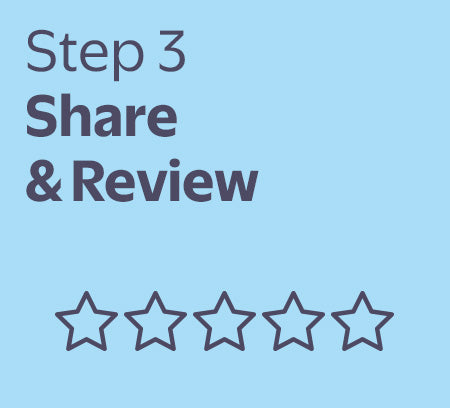 Step 3: Share & Review